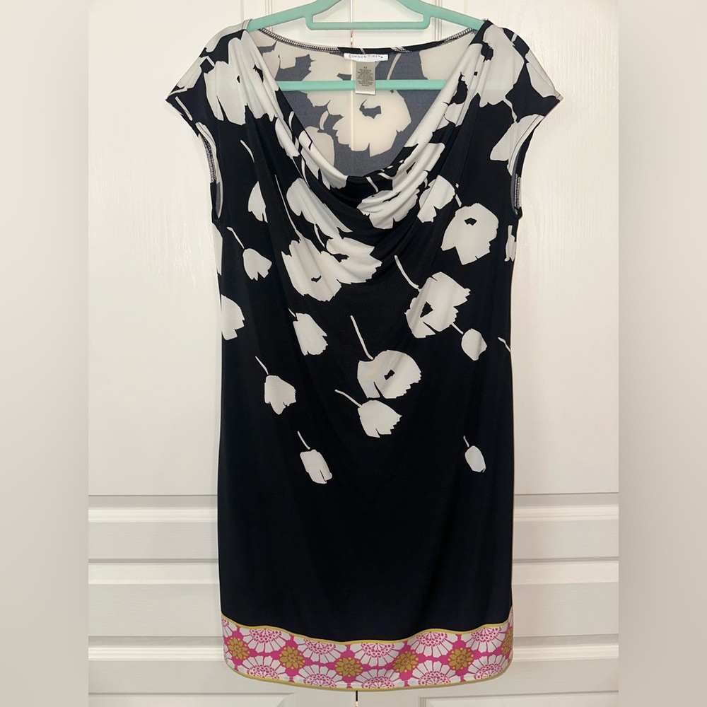 LONDON TIMES FLORAL DRESS size 12 - Picture 3 of 3